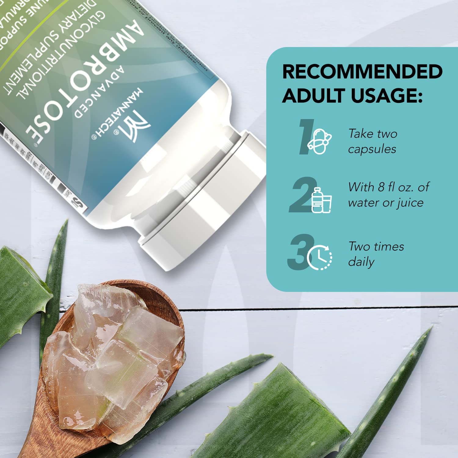 Amazon.com: Mannatech Plus 90 Capsules : Health & Household